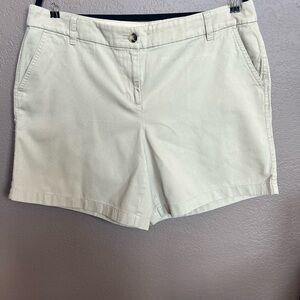 J. Crew Women's light khaki Bermudas